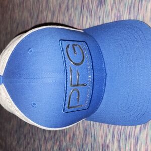 Columbia Blue and White Cap